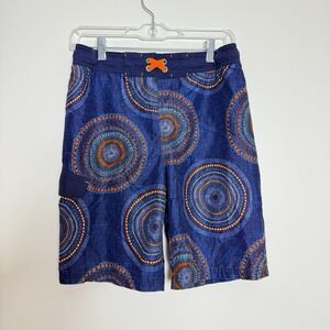 Cat & Jack Swim Trunks Board  Shorts Boys Orange UPF50+ Size L (12-14)‎